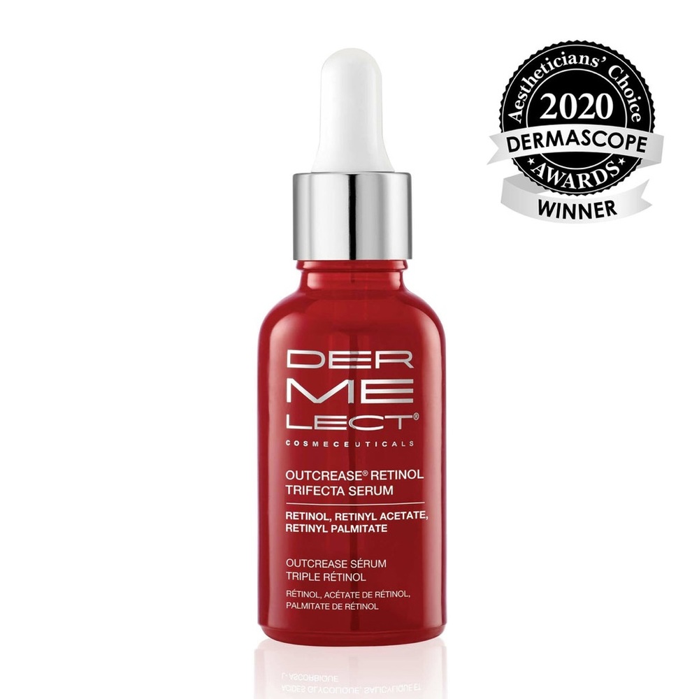 dermelect cosmeceuticals outcrease retinol trifecta serum